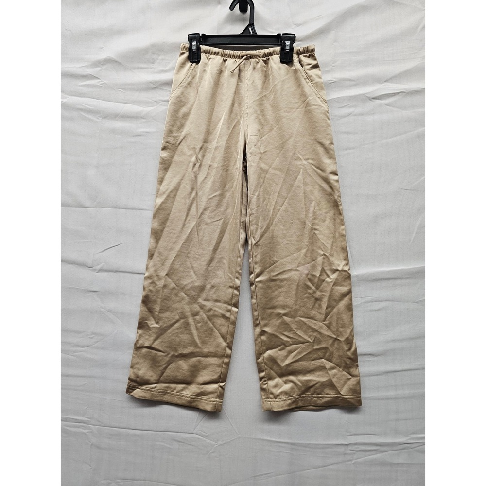 Art Class Girls Gold Satin‎ Wide Leg Pants Elastic Waist Recycled Poly M